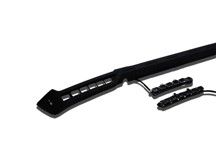 Fiberglass Front AMG Bumper Lip Spoiler with LEDs for Mercedes-Benz G-Class W463